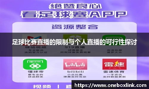 足球比赛直播的限制与个人直播的可行性探讨